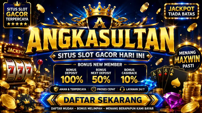Banner situs slot online Angkasultan