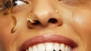 Double Nose Piercing Opposite Sides